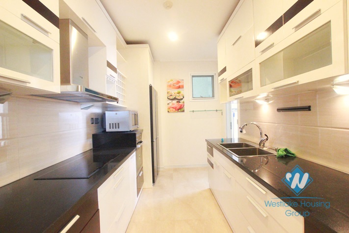 Brand new apartment for rent in L block, Ciputra, Tay Ho, Hanoi
